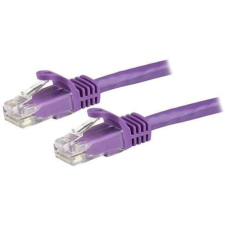 Startech N6PATC1MPL hálózati kábel Lila 1 M Cat6 U/UTP (UTP) kábel és adapter