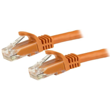 Startech - N6PATC2MOR UTP CAT6 Patch kábel 2m Narancssárga kábel és adapter