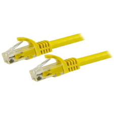 Startech - N6PATC2MYL UTP CAT6 Patch kábel 2m Sárga kábel és adapter