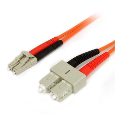 Startech - optikai patch kábel LC/SC 2m OM1 - FIBLCSC2 kábel és adapter