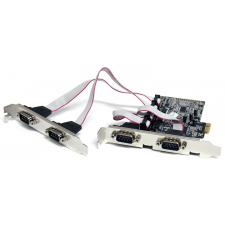 STARTECH PEX4S553 4 Port RS232 Serial Adapter Card kábel és adapter