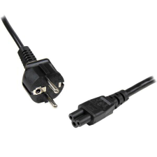 Startech PXTNB3SEU1M CEE7 / C5 Laptop tápkábel 1m - Fekete kábel és adapter