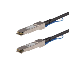 Startech QFXQSFPDAC1M QSFP+ DAC kábel 1 m - Fekete kábel és adapter