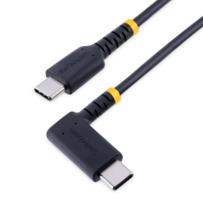Startech R2CCR-1M-USB-CABLE USB-C apa - USB-C apa 2.0 A adat és töltő kábel - Fekete (1m) kábel és adapter