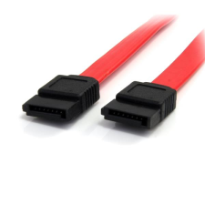 Startech SATA12 SATA (anya - anya) kábel 0.3m - Piros kábel és adapter
