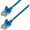 Startech STP CAT6A Összekötő Kék 50cm N6APATSTP34BLS50CM