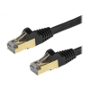 Startech - STP Cat6A snagless patch kábel 2m - 6ASPAT2MBK