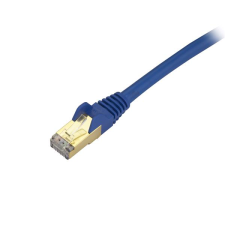 Startech - STP Cat6A snagless patch kábel 2m - 6ASPAT2MBL kábel és adapter