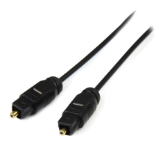 Startech - Thin Toslink Digital Optical SPDIF Audio Cable - 4,6M kábel és adapter