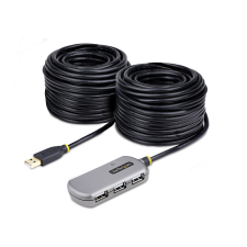 Startech U02442-USB-EXTENDER USB-A apa - USB-A anya 2.0 hosszabbító kábel - Ezüst kábel és adapter