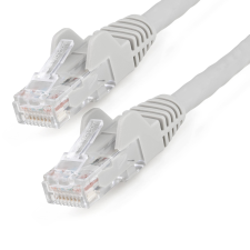 Startech U/UTP CAT6 Patch kábel 1m Szürke kábel és adapter