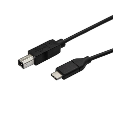 Startech USB2CB50CM USB-C - USB- B (apa - apa) kábel 0.5m - Fekete kábel és adapter