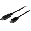 Startech USB2CUB2M USB Micro-B - USB Type-C (Apa-Apa) Kábel 2m Fekete