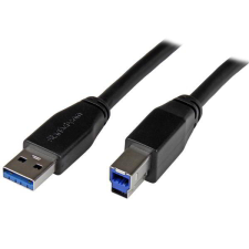 Startech USB3SAB10M USB 3.0 A - USB B adatkábel 10m - Fekete kábel és adapter