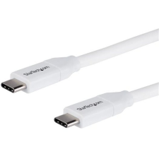 Startech USB 2.0 Type C Összekötő Fehér 4m USB2C5C4MW kábel és adapter