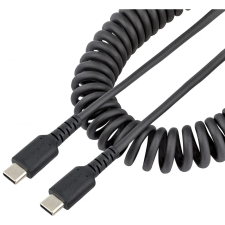 Startech USB 2.0 Type C Összekötő Fekete 50cm R2CCC-50C-USB-CABLE kábel és adapter