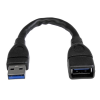 Startech USB 3.0 A-to-A Extension Cable - 15CM - Black