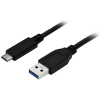Startech USB 3.0 USB 3.0 Type C Átalakító Fekete 1m USB315AC1M