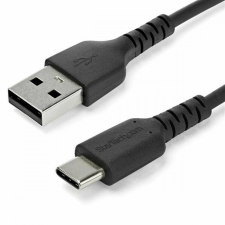 Startech USB A - USB C Kábel Startech RUSB2AC1MB Fekete kábel és adapter