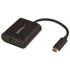 Startech USB-C apa - HDMI anya adapter - Fekete kábel és adapter
