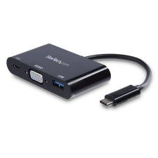 Startech USB C–VGA Adapter Startech CDP2VGAUACP Fekete kábel és adapter