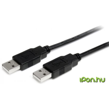Startech USB Hosszabbító Fekete 2m USB2AA2M kábel és adapter