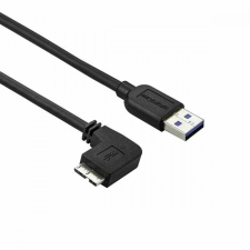Startech USB Kábel - Micro USB Startech USB3AU2MLS Fekete kábel és adapter