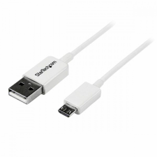 Startech USB Kábel - micro USB Startech USBPAUB2MW Fehér Sárga (4 egység) kábel és adapter