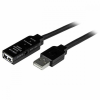 Startech USB-kábel Startech USB2AAEXT15M Fekete