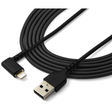 Startech USB Lightning Töltő/adatkábel Fekete 2m RUSBLTMM2MBR kábel és adapter