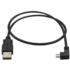 Startech USB Micro USB Átalakító Fekete 50cm USBAUB50CMLA kábel és adapter