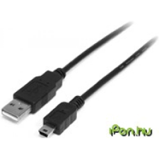 Startech USB Mini USB Átalakító Fekete 1m USB2HABM1M kábel és adapter