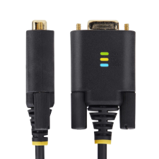 Startech USB Soros Átalakító Fekete 2m 1P6FFC-USB-SERIAL kábel és adapter