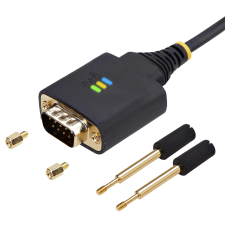 Startech USB Soros Átalakító Fekete 2m 1P6FFCN-USB-SERIAL kábel és adapter