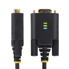 Startech USB Soros Átalakító Fekete 4m 2P6FFC-USB-SERIAL kábel és adapter