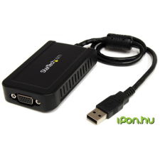Startech USB VGA/D-Sub Átalakító Fekete 45cm USB2VGAE3 kábel és adapter