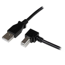 Startech USBAB2MR USB B - USB A "L" adatkábel 2m - Fekete kábel és adapter