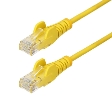 Startech UTP CAT6 Összekötő Sárga 2m N6PAT200CMYLS kábel és adapter