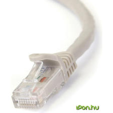 Startech UTP CAT6 Összekötő Szürke 3m N6PATC3MGR kábel és adapter