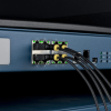 Startech UTP CAT6a Slim Összekötő Fekete 15cm N6APATUTP34BKS15CM