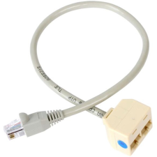 Startech UTP Elosztó Szürke 33cm RJ45SPLITTER kábel és adapter