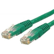 Startech UTP Összekötő 15m N6PATC15MGN Zöld kábel és adapter