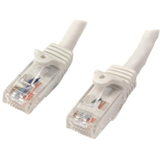 Startech UTP Összeköto Fehér 10m N6PATC10MWH kábel és adapter