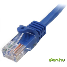 Startech UTP Összekötő Kék 50cm 45PAT50CMBL kábel és adapter