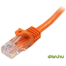 Startech UTP Összekötő Narancssárga 5m 45PAT5MOR kábel és adapter