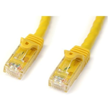 Startech UTP Összeköto Sárga 10m N6PATC10MYL kábel és adapter