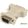 Startech VGA/D-Sub DVI-I Átalakító Szürke 5cm DVIVGAFM