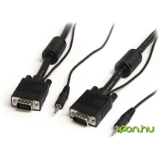 Startech VGA/D-Sub Összekötő Fekete 5m MXTHQMM5MA kábel és adapter