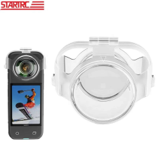 STARTRC védelem az Insta 360 X3 kamera panoráma lencséihez, átlátszó, vízálló sportkamera kellék