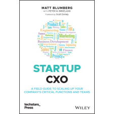 Startup CXO idegen nyelvű könyv